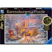 Puzzle 500p Noël Étincellant Glow in the Dark