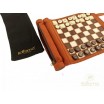 Multijeux rouleau marron cuir 20x20 cm
