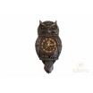 Pendule Steampunk Chouette Résine