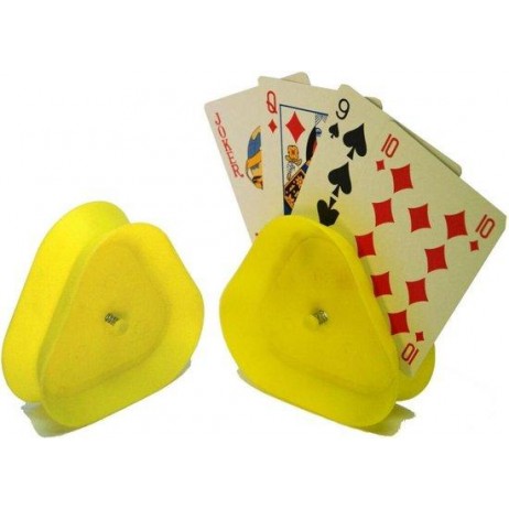 Porte carte plastic triangulaire