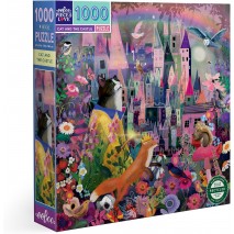 Puzzle 1000pcs Cat and The Castle
