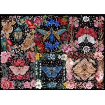 Puzzle 1000p Blooming Beetles