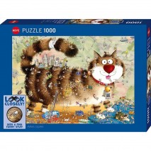 Puzzle 1000p Look Closely at the Cat 
