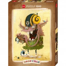 Puzzle 1000p Zozoville Junk Food