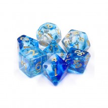 Lot de 7 dés Under the Sea