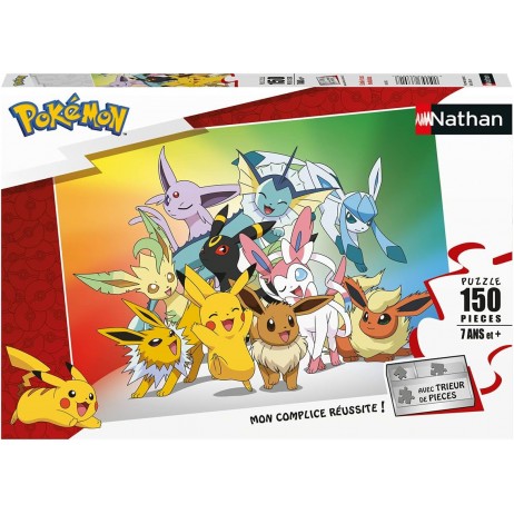 Puzzle 150 P Evoli et ses évolutions Pokemon