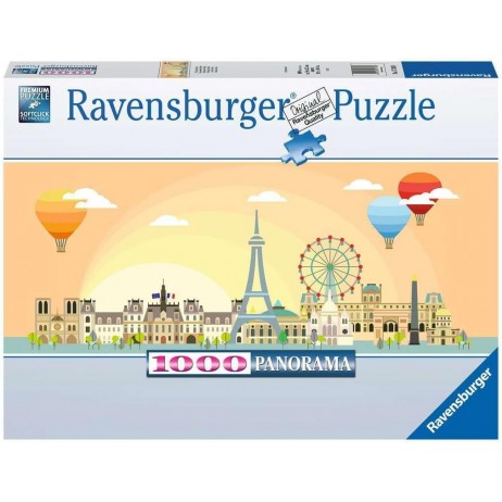 Puzzle 1000 P Une journée à Paris 