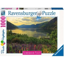 PUZZLE 1000 p Fjord en Norvège