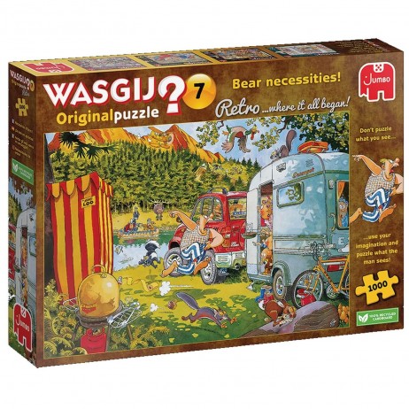 Puzzle 1000p Wasgij Original 07 Nécessités d'Ours