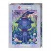 Puzzle 1000p Dreaming Witch Cat Heye