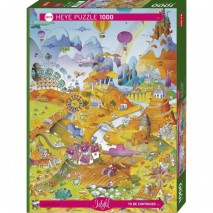 Puzzle 1000p Cart Classic Idyll By The Field Heye