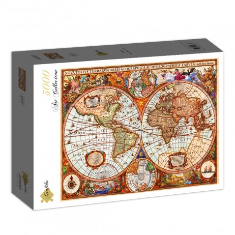 Puzzle 3000p Carte du Monde