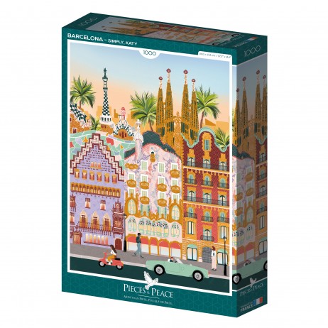 Puzzle 1000p Barcelone