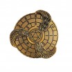 Dés Métal Spinner Gold