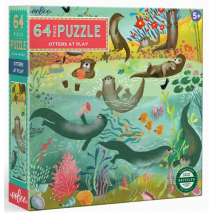 Puzzle 64 p Loutres