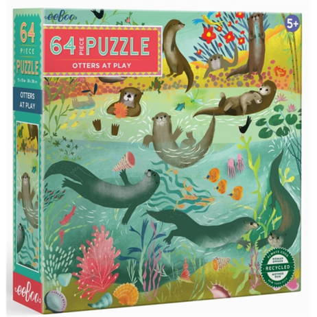 Puzzle 64 p Loutres