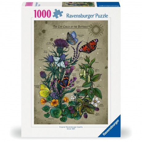 Puzzle 1000 p Le Cercle de Vie du Papillon