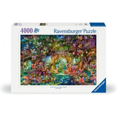 Puzzle 4000 p Le Royaume des Fées