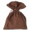 Bourse velours marron grande