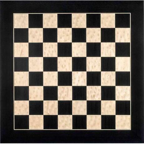 Plateau Echecs C40 Noir Blanc