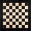 Plateau Echecs C40 Noir Blanc