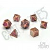 Set de dés Metal Rune Romantique