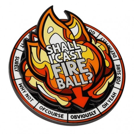 Pins Boule de feu