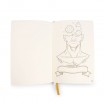 Journal Joueur D&D Bleu
