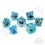 Set de dés Résine Yeux Dragon Glace