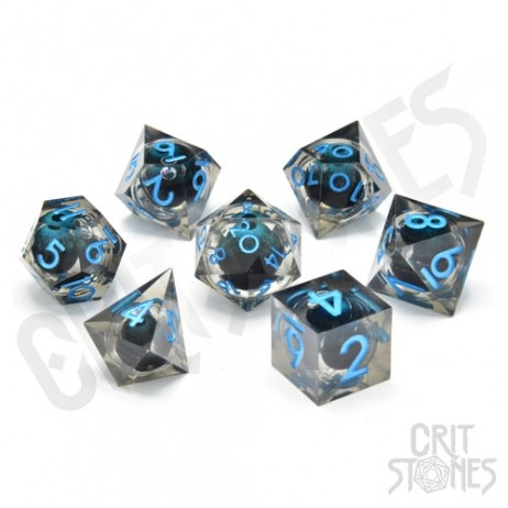 Set de dés Résine Yeux Géant Glace