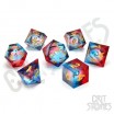 Set de dés Coeur Liquide Feu et Glace