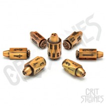 Set de dés Métal Balles