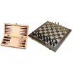 Échecs Backgammon Marqueté 29cm