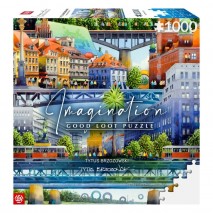 Puzzle 1000p Warsaw Bridges Tytus Brzozowski