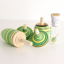 Coffret 5 Toupies Herbe