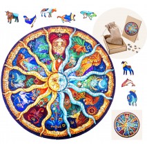 Puzzle 155 p Bois Zodiaque