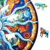 Puzzle 155 p Bois Zodiaque