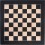 Échiquier marqueté en érable 50x50 cm
