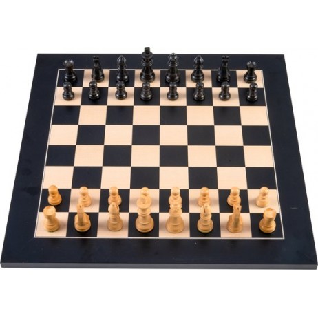 Échiquier marqueté en érable 50x50 cm