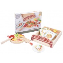 Pizza set en bois 