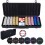 Mallette Poker noire 500 Jetons 14gr sans valeurs