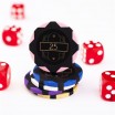 Mallette Poker noire 300 Jetons 14gr avec valeurs