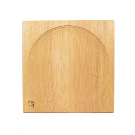 Socle bois 15cm Chêne