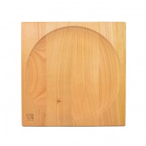 Socle bois 15cm Cerisier