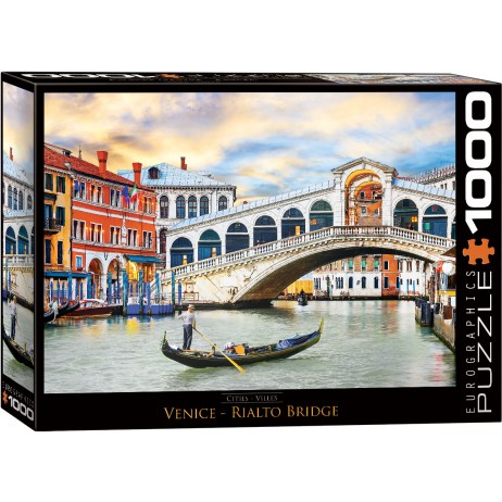 Puzzle 1000p Pont Rialto Venise Eurographics