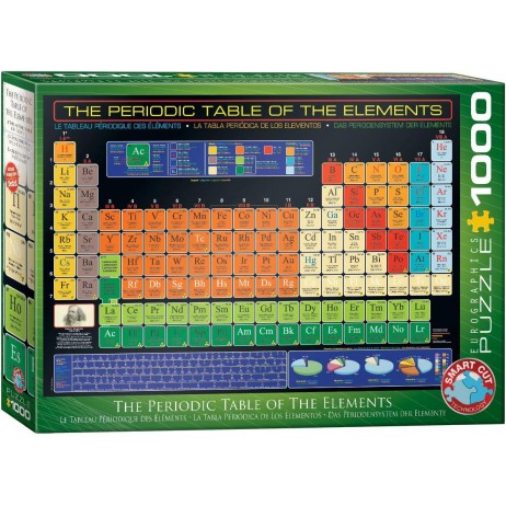 Puzzle 1000p La Table Des Élements Eurographics