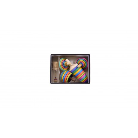 Coffret 5 Toupies Rayées