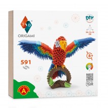 Origami 3D Perroquet