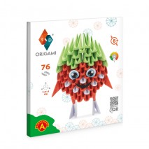Origami 3D Fraise