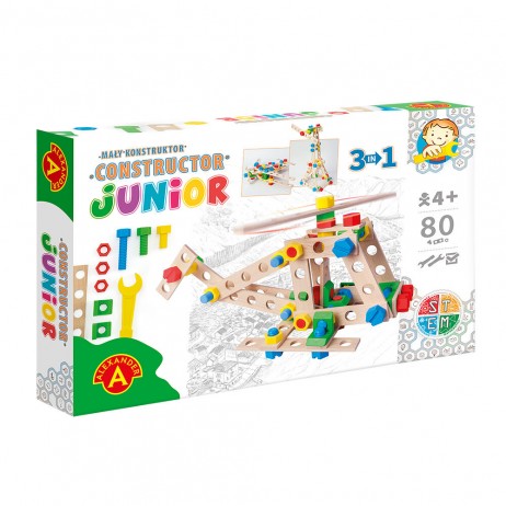 Constructor 80p Junior Hélicoptère